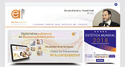 Desktop Screenshot of electromedicinaargentina.com